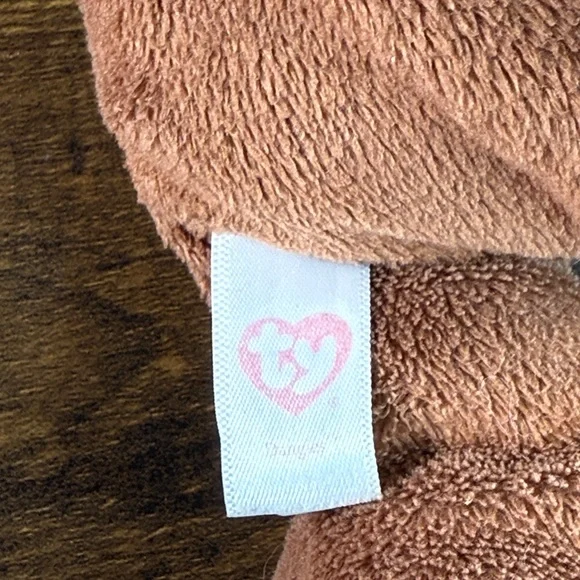 Ty Plush Monkey in Soft Brown - Picture 7 of 10